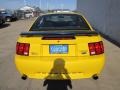 2004 Screaming Yellow Ford Mustang Mach 1 Coupe  photo #12
