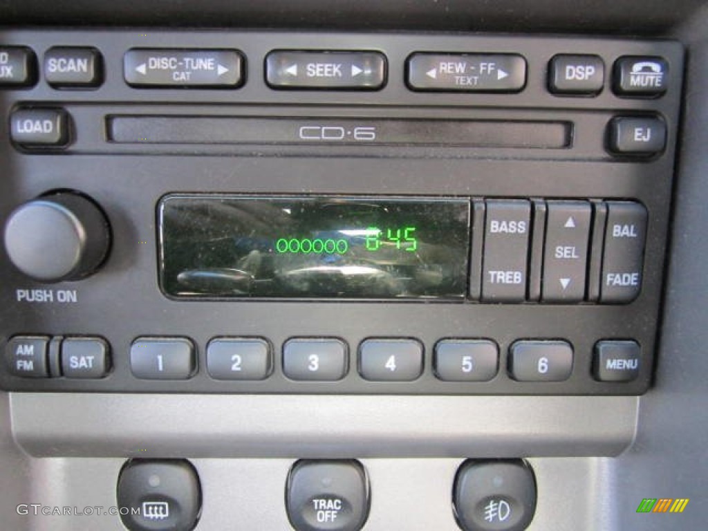 2004 Ford Mustang Mach 1 Coupe Audio System Photo #66023435