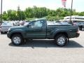 2011 Timberland Green Mica Toyota Tacoma Regular Cab 4x4  photo #4