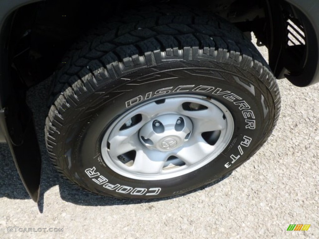 2011 Tacoma Regular Cab 4x4 - Timberland Green Mica / Graphite Gray photo #9