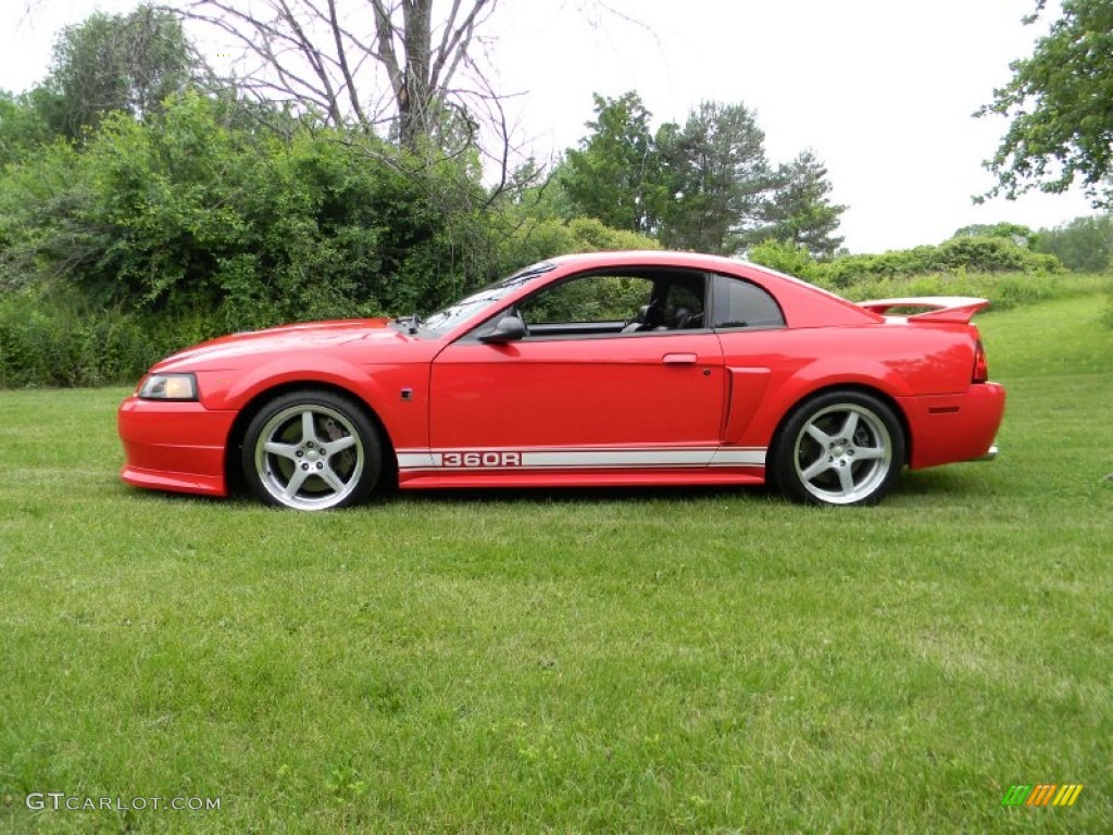 Torch Red 2002 Ford Mustang Roush Stage 3 Coupe Exterior Photo #66025431