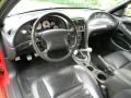 Black Roush Sport Leather 2002 Ford Mustang Roush Stage 3 Coupe Interior Color