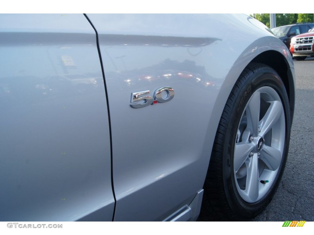 2013 Mustang GT Premium Coupe - Ingot Silver Metallic / Charcoal Black photo #15