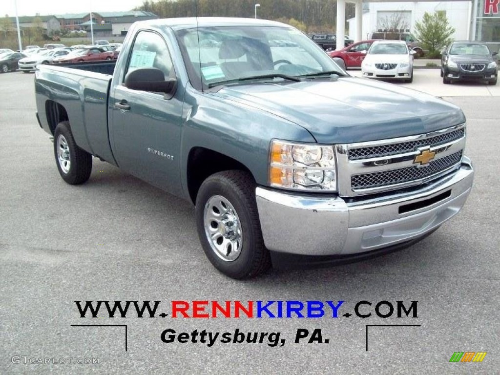 Blue Granite Metallic Chevrolet Silverado 1500