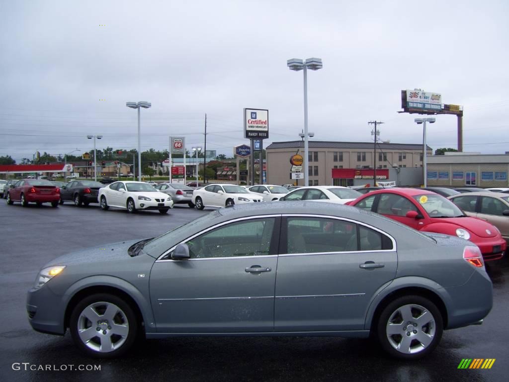 2007 Aura XE - Ocean Mist Metallic / Tan photo #2