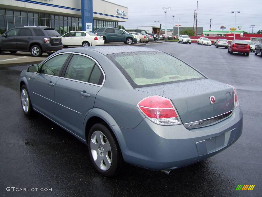 2007 Aura XE - Ocean Mist Metallic / Tan photo #3