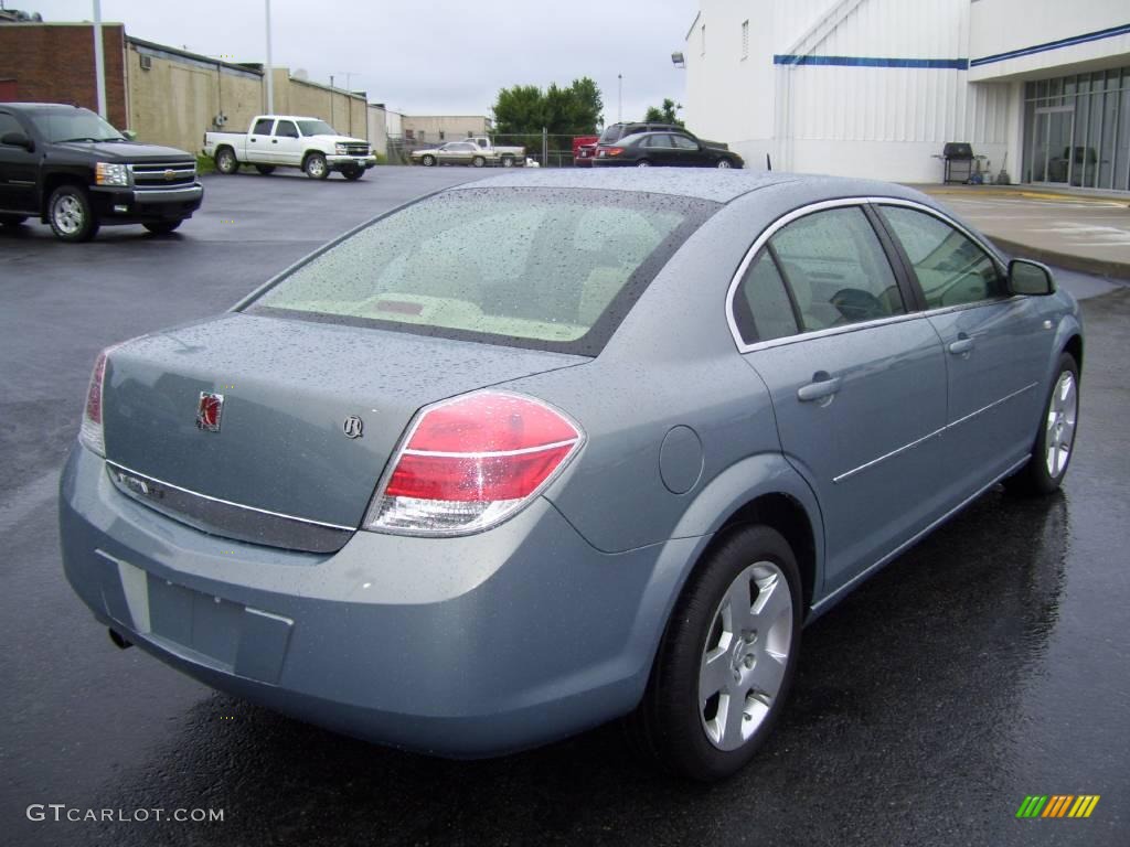 2007 Aura XE - Ocean Mist Metallic / Tan photo #5