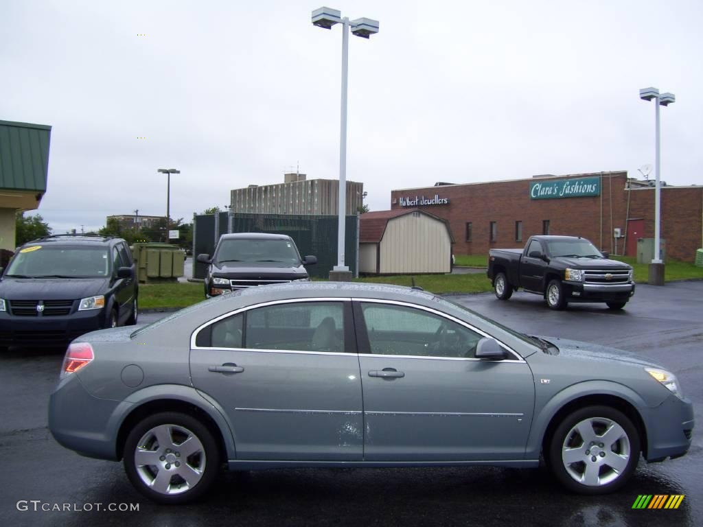2007 Aura XE - Ocean Mist Metallic / Tan photo #6