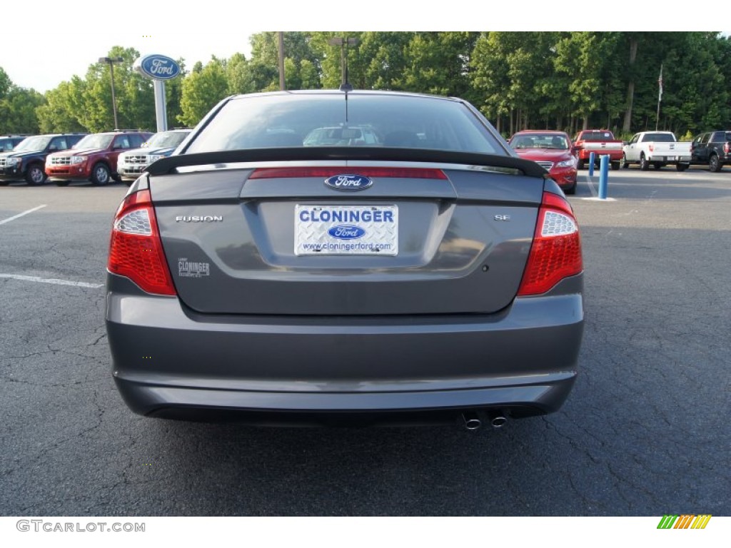 2012 Fusion SE - Sterling Grey Metallic / Charcoal Black photo #4