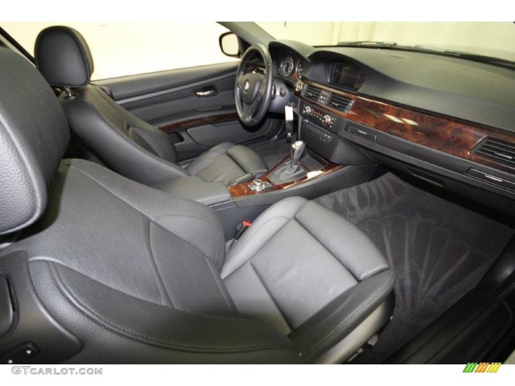 2011 3 Series 335i Coupe - Jet Black / Black photo #64