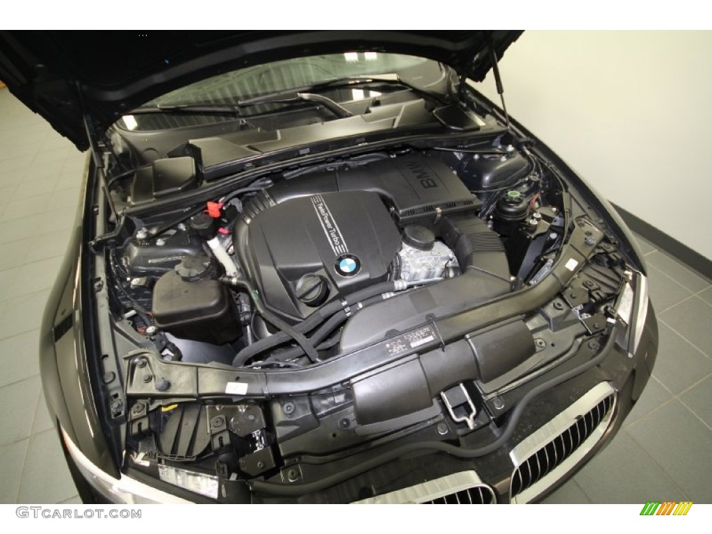 2011 3 Series 335i Coupe - Jet Black / Black photo #68