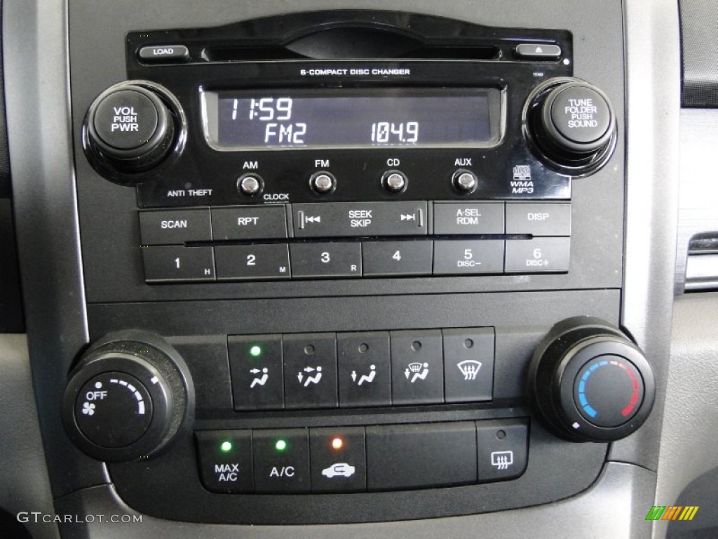 2009 CR-V EX - Alabaster Silver Metallic / Gray photo #20