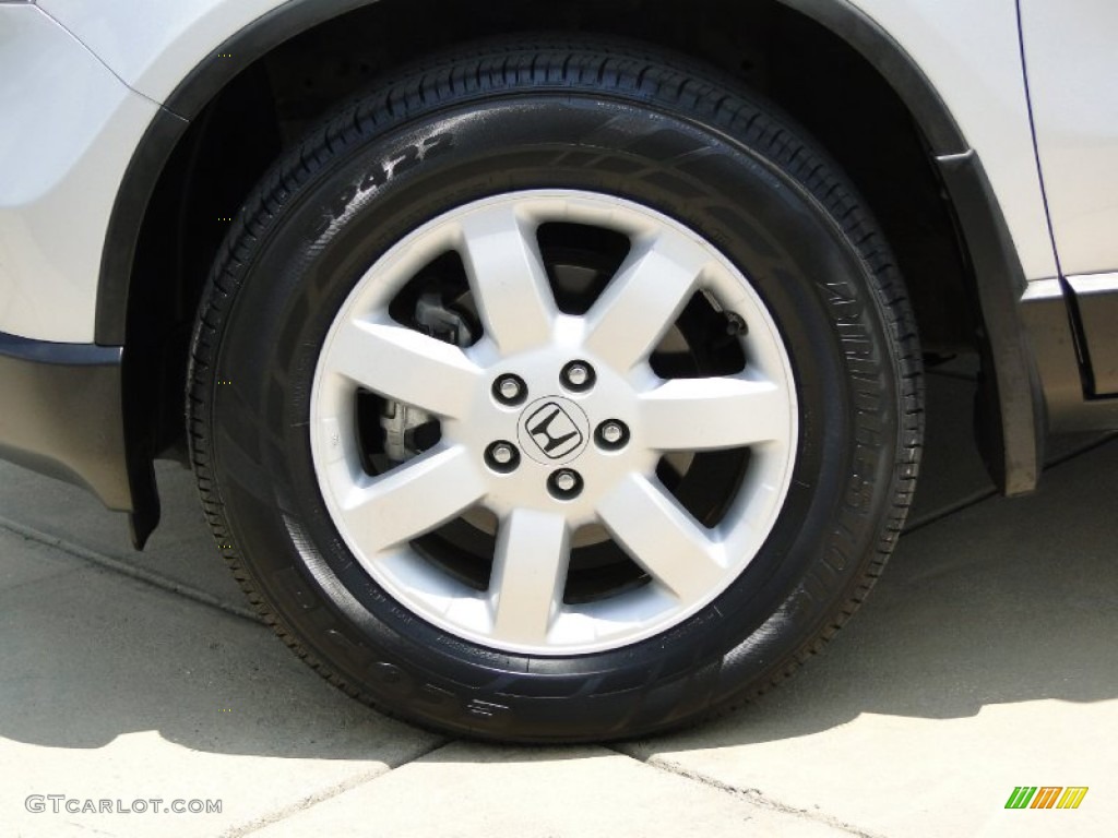 2009 CR-V EX - Alabaster Silver Metallic / Gray photo #36
