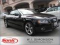 Brilliant Black - A5 2.0T Cabriolet Photo No. 1