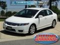 Taffeta White - Civic LX Sedan Photo No. 1