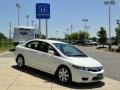 Taffeta White - Civic LX Sedan Photo No. 2