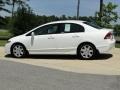 Taffeta White - Civic LX Sedan Photo No. 7