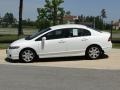 Taffeta White - Civic LX Sedan Photo No. 8