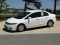 Taffeta White - Civic LX Sedan Photo No. 9