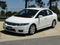 Taffeta White - Civic LX Sedan Photo No. 10