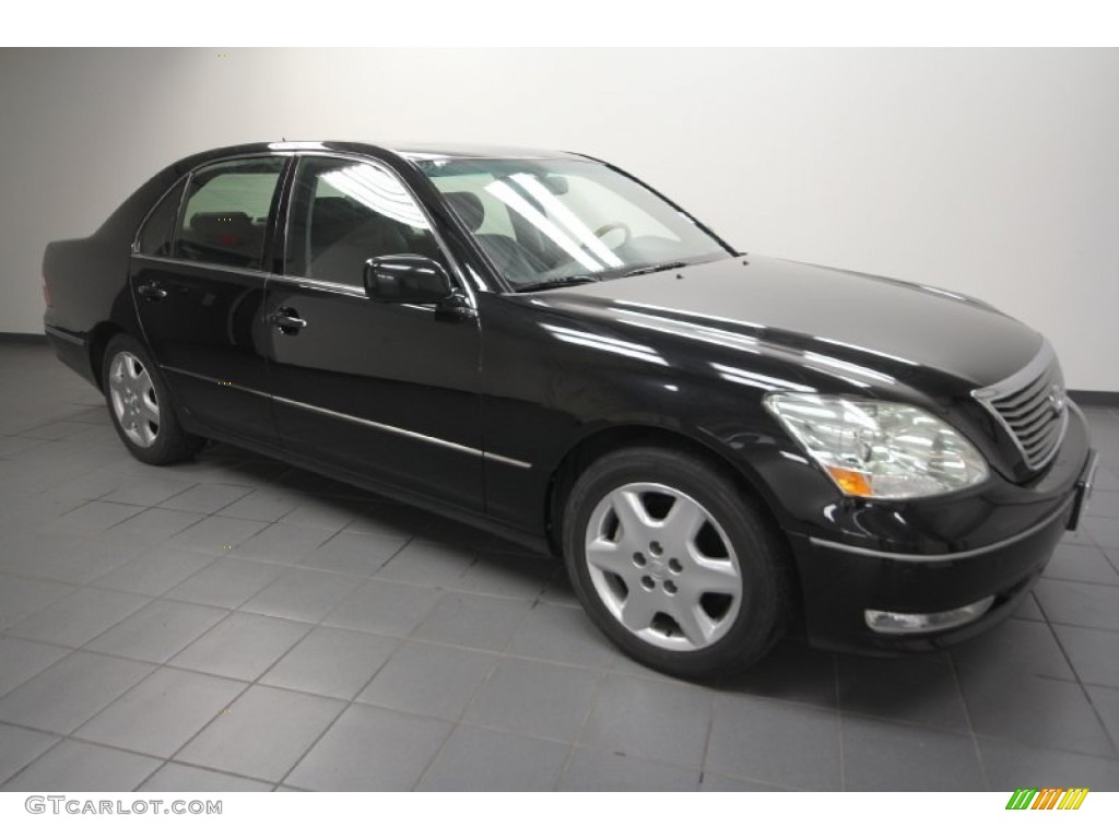 2005 LS 430 Sedan - Black Cherry Pearl / Ash photo #1
