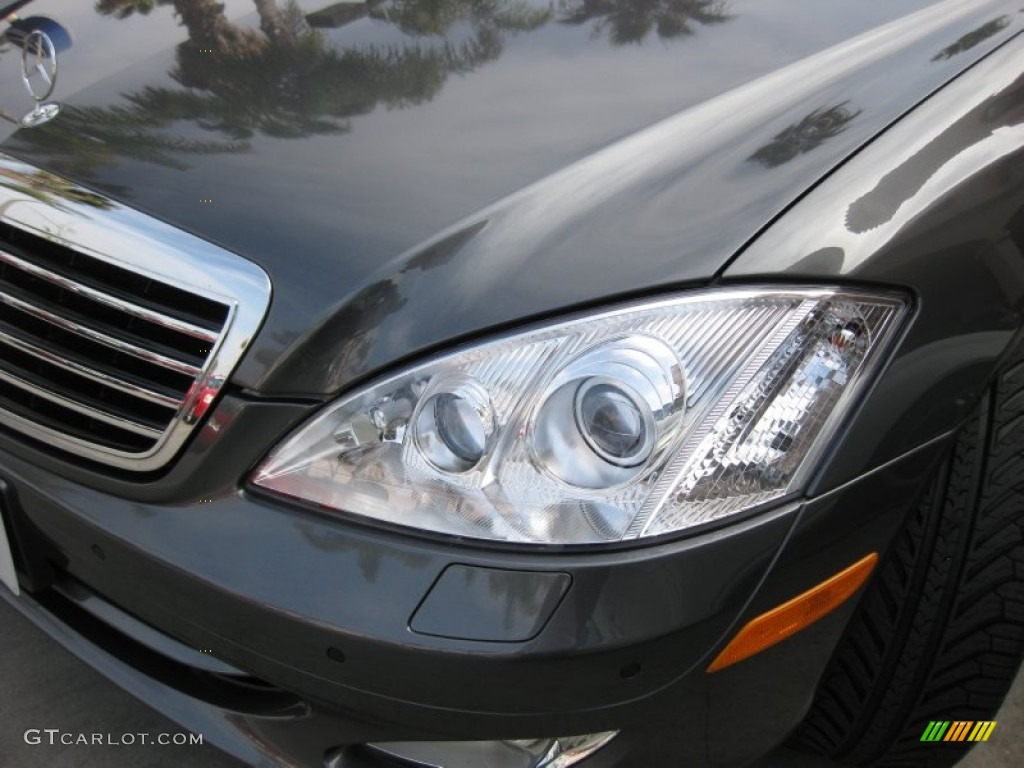 2007 S 550 Sedan - designo Graphite Metallic / Beige/Black photo #24