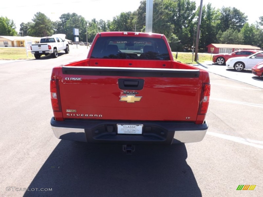 2009 Silverado 1500 LT Crew Cab - Victory Red / Ebony photo #4