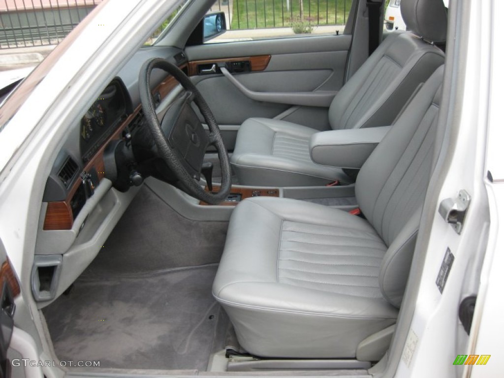 Grey Interior 1986 Mercedes-Benz S Class 420 SEL Photo #66031191