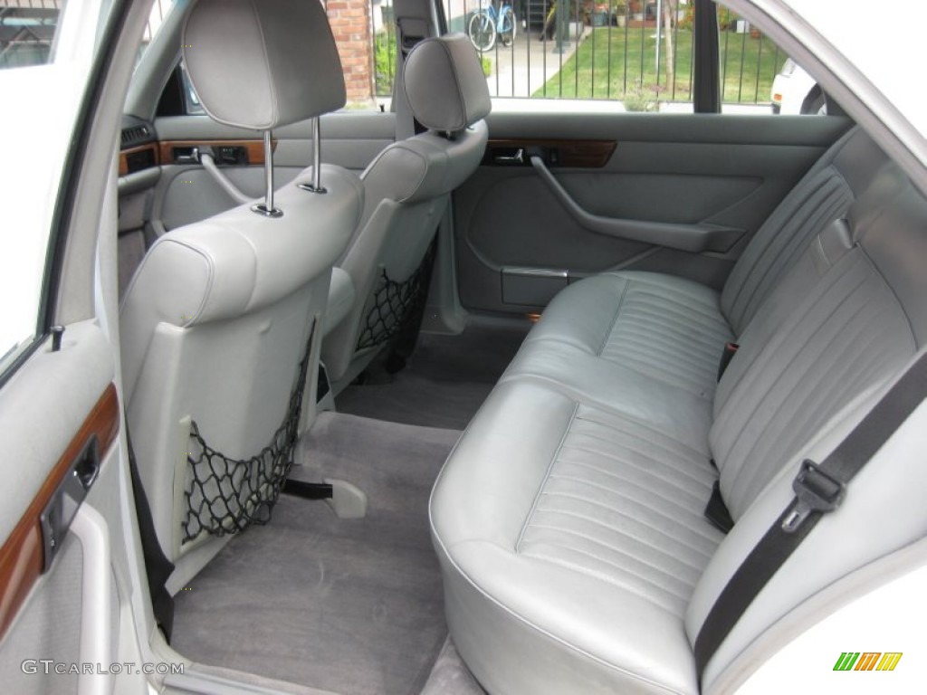 Grey Interior 1986 Mercedes-Benz S Class 420 SEL Photo #66031201