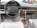1986 Mercedes-Benz S Class Grey Interior Dashboard Photo