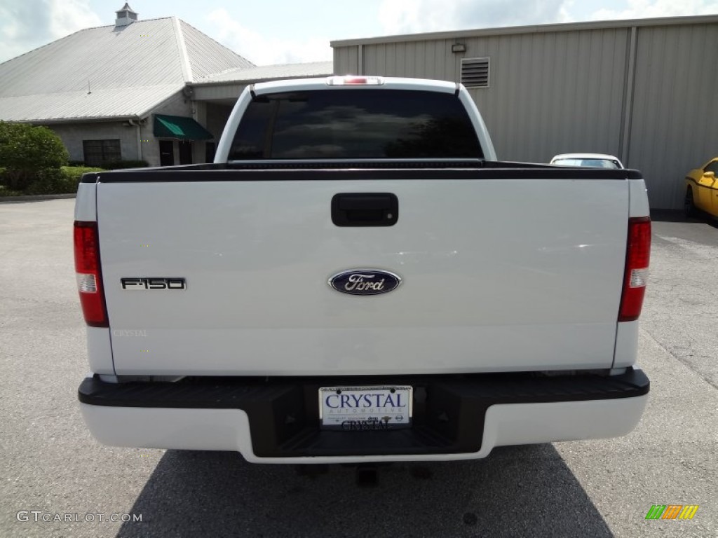 2006 F150 XL SuperCab 4x4 - Oxford White / Medium Flint photo #7
