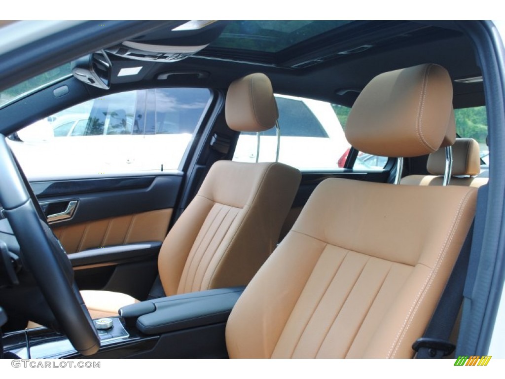 2011 E 350 4Matic Sedan - Arctic White / Natural Beige/Black photo #11