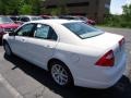 White Suede - Fusion SEL V6 AWD Photo No. 4