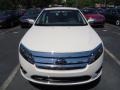 White Suede - Fusion SEL V6 AWD Photo No. 6