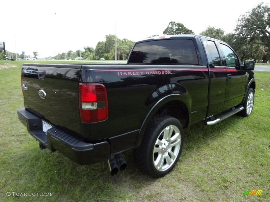 Black 2006 Ford F150 Harley-Davidson SuperCab 4x4 Exterior Photo #66033156
