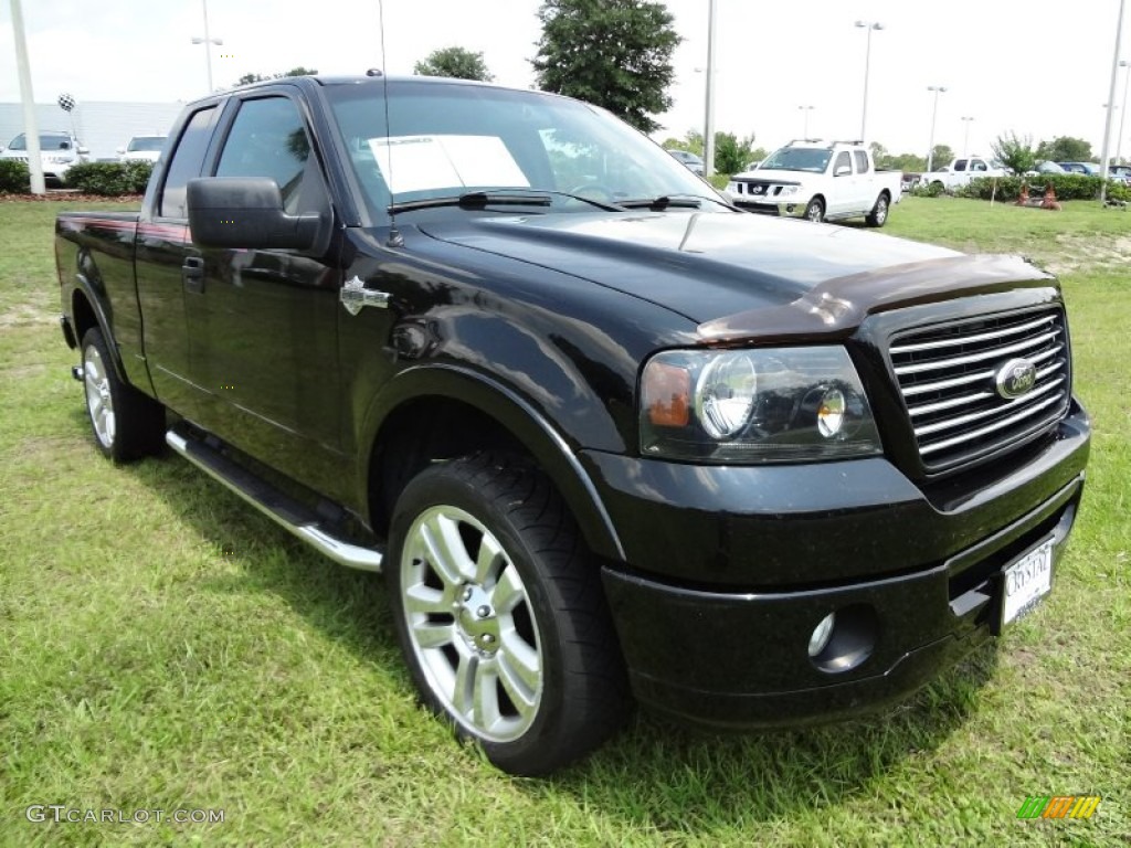 Black 2006 Ford F150 Harley-Davidson SuperCab 4x4 Exterior Photo #66033174