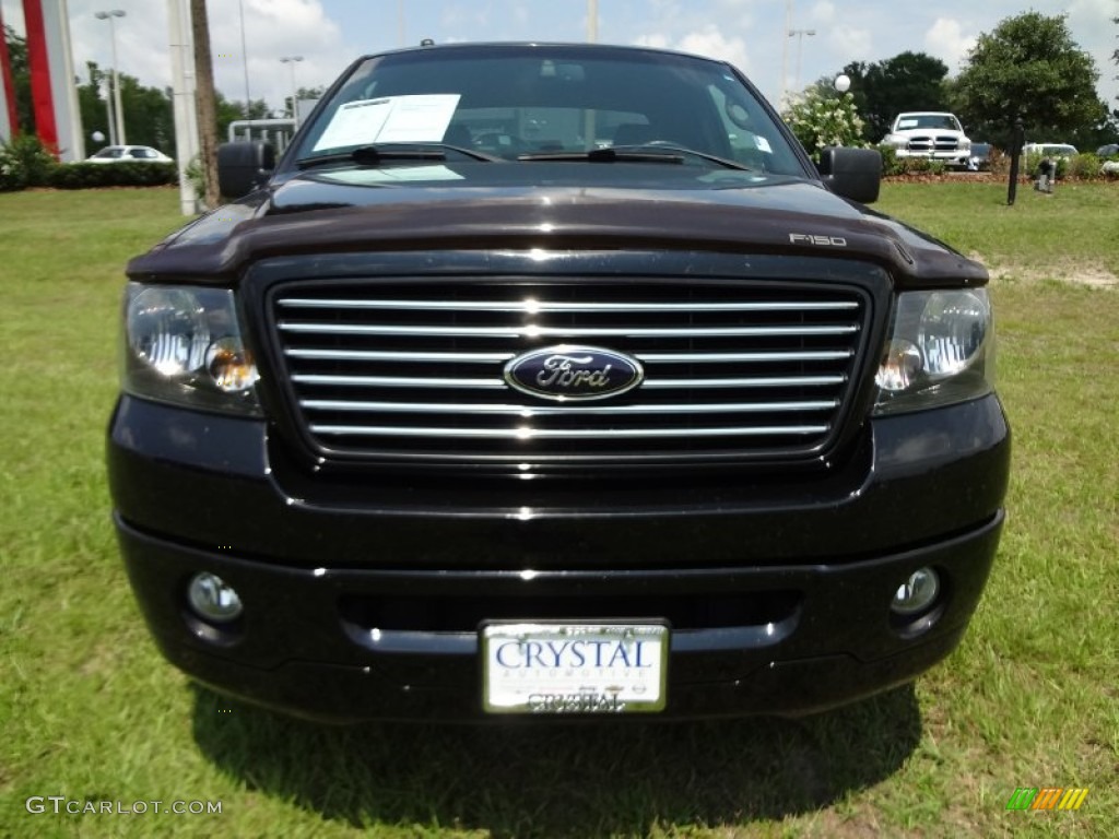 2006 F150 Harley-Davidson SuperCab 4x4 - Black / Black photo #13