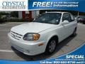 Noble White 2005 Hyundai Accent GLS Coupe