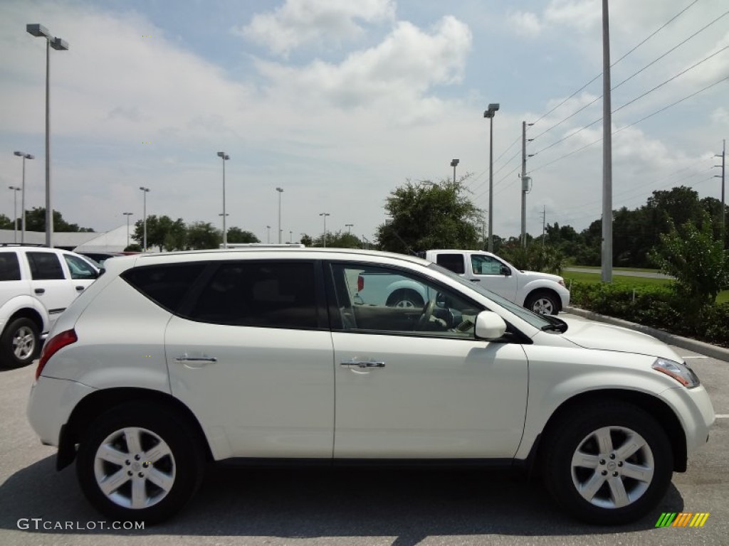 2006 Murano S - Pearl White / Cafe Latte photo #10