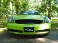 2005 Custom Bright Green Infiniti G 35 Coupe  photo #2