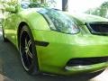 2005 Custom Bright Green Infiniti G 35 Coupe  photo #17