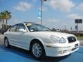 2005 Powder White Pearl Hyundai Sonata GLS V6  photo #7