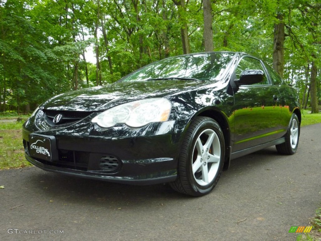 2004 RSX Sports Coupe - Nighthawk Black Pearl / Ebony photo #3