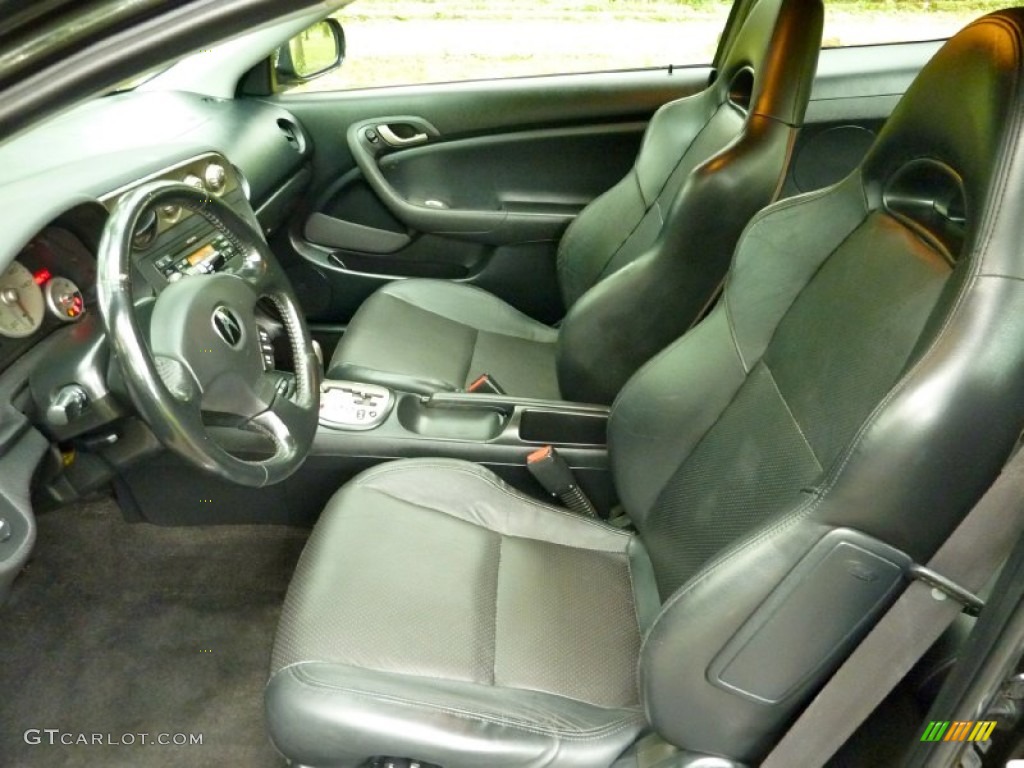 2004 RSX Sports Coupe - Nighthawk Black Pearl / Ebony photo #8