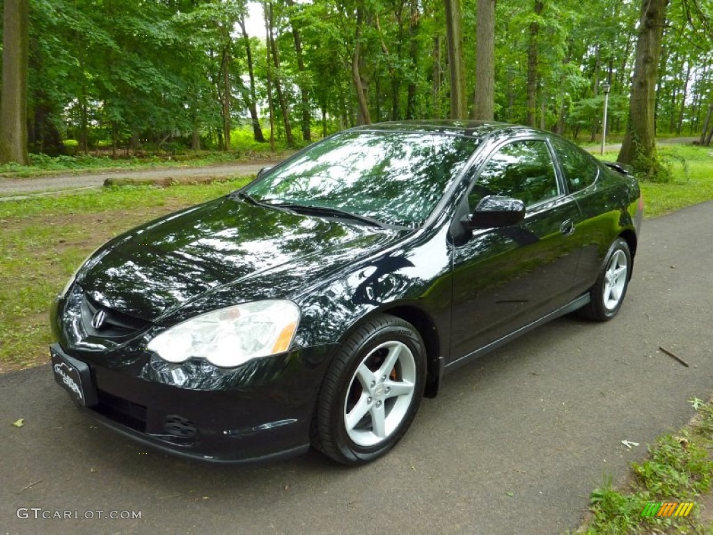 2004 RSX Sports Coupe - Nighthawk Black Pearl / Ebony photo #12