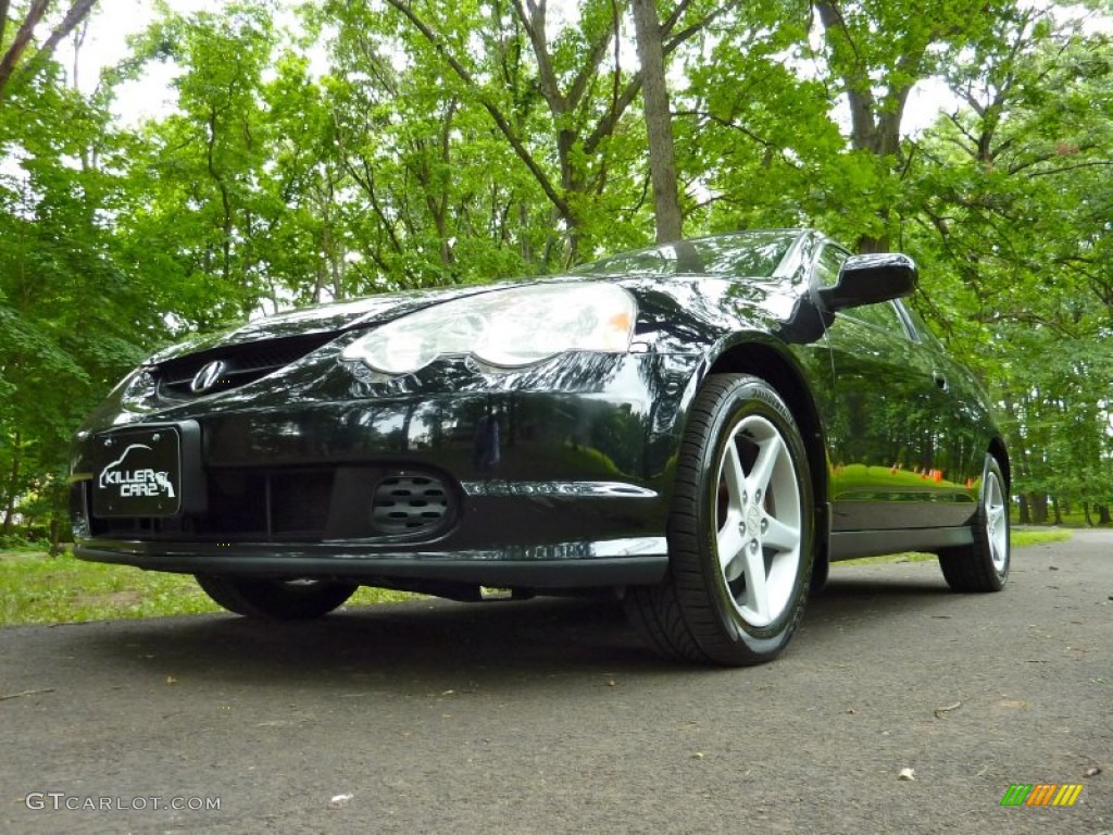 2004 RSX Sports Coupe - Nighthawk Black Pearl / Ebony photo #17