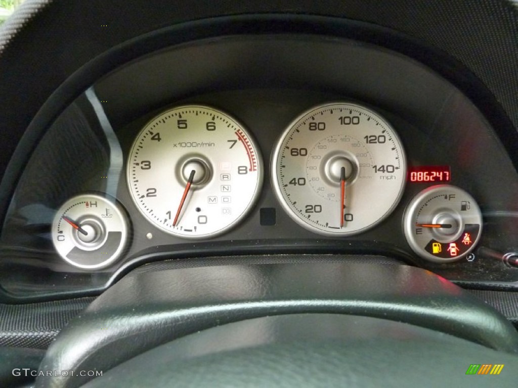 2004 RSX Sports Coupe - Nighthawk Black Pearl / Ebony photo #25