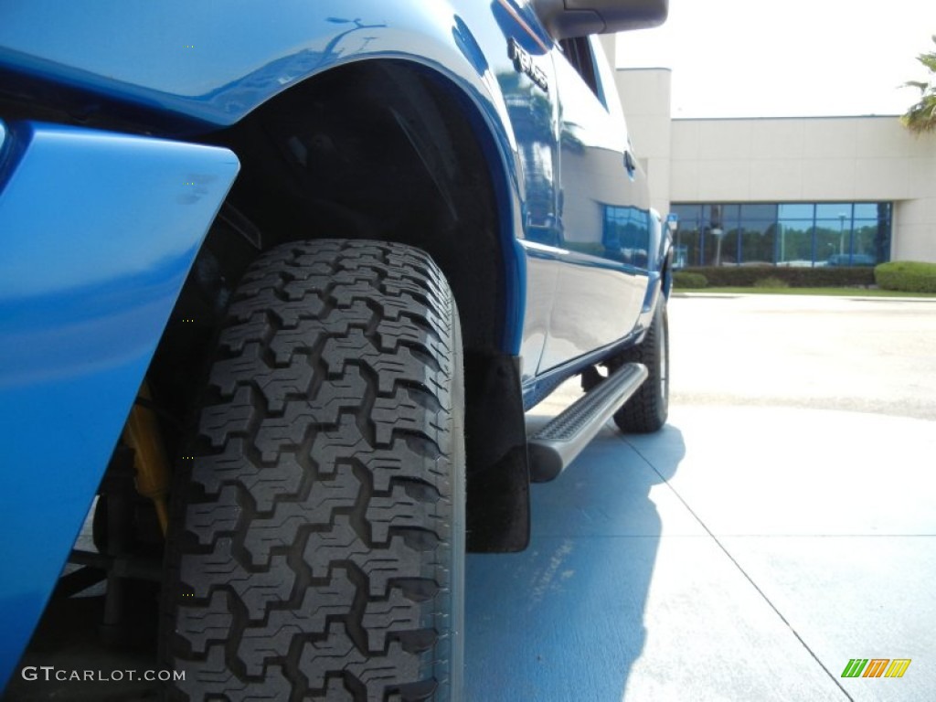 2002 Ranger Edge SuperCab - Bright Island Blue Metallic / Dark Graphite photo #11