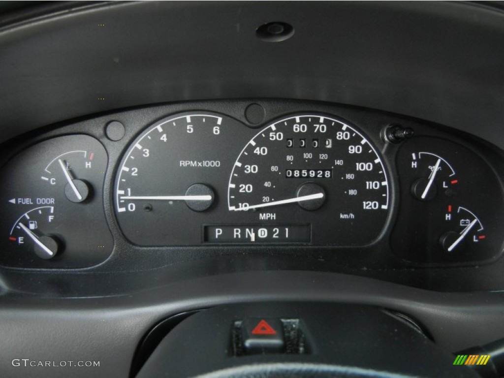 2002 Ford Ranger Edge SuperCab Gauges Photo #66036072