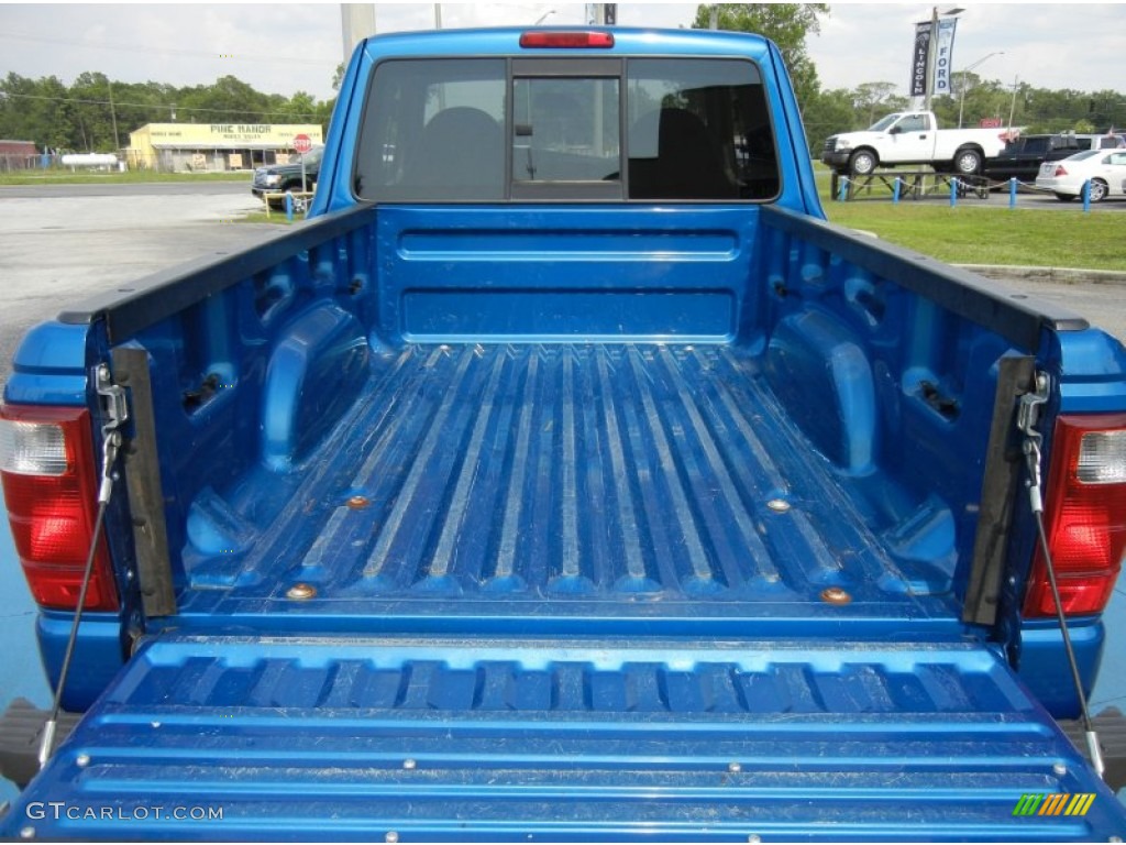 2002 Ranger Edge SuperCab - Bright Island Blue Metallic / Dark Graphite photo #25